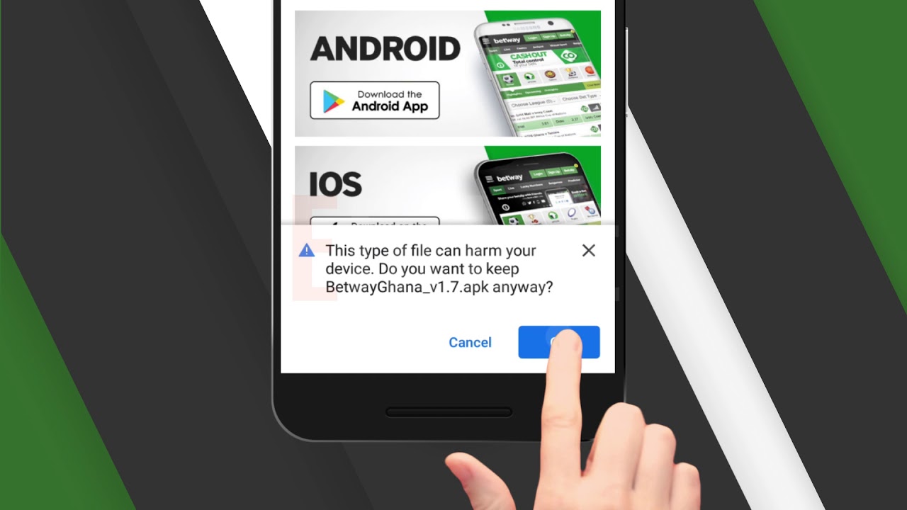 Betway apk para Android