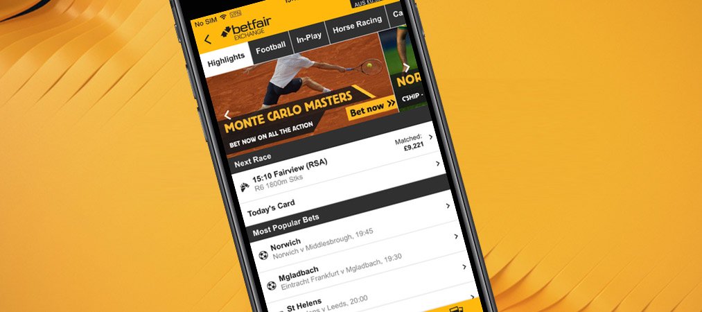 Betfair app Android